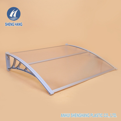 Υπερυψωμένο Awning παραθύρων πορτών θόλων PC πολυανθράκων καιρικής αντίστασης