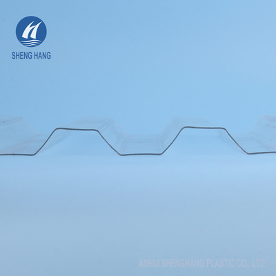 Συμπαγείς ζαρωμένες επιτροπές 0.8mm υλικού κατασκευής σκεπής πολυανθράκων