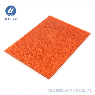 Lichee στερεό φύλλο ASTM D648 1220*2440mm πολυανθράκων σχεδίων αποτυπωμένο σε ανάγλυφο PC