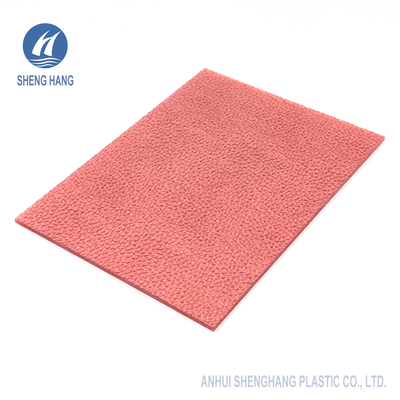 Lichee στερεό φύλλο ASTM D648 1220*2440mm πολυανθράκων σχεδίων αποτυπωμένο σε ανάγλυφο PC