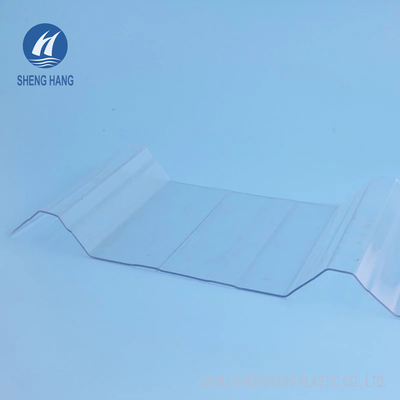 Αντι UV 3m ζαρωμένος πλαστικός πολυάνθρακας φύλλων υλικού κατασκευής σκεπής για το θερμοκήπιο ISO