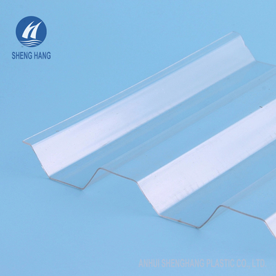 Αντι UV 3m ζαρωμένος πλαστικός πολυάνθρακας φύλλων υλικού κατασκευής σκεπής για το θερμοκήπιο ISO