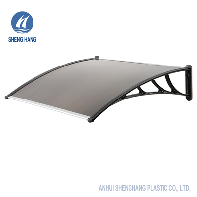 Awnings πολυανθράκων πορτών πλαστική προστασία χιονιού βροχής φωτός του ήλιου UV