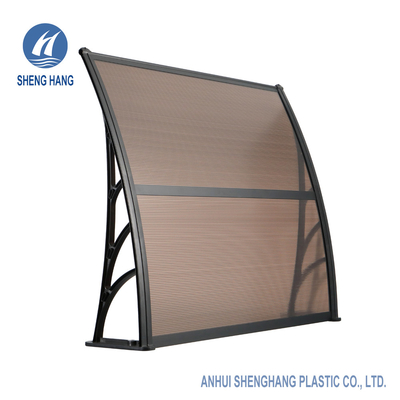 Σαφής Awnings παραθύρων πολυανθράκων πλαστική προστασία χιονιού ήλιων θόλων πορτών