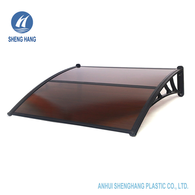 Σαφής Awnings παραθύρων πολυανθράκων πλαστική προστασία χιονιού ήλιων θόλων πορτών