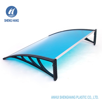 πλαστικός Awning πλαστικός θόλος Patio πορτών πολυανθράκων 47in DIY πολλών χρήσεων
