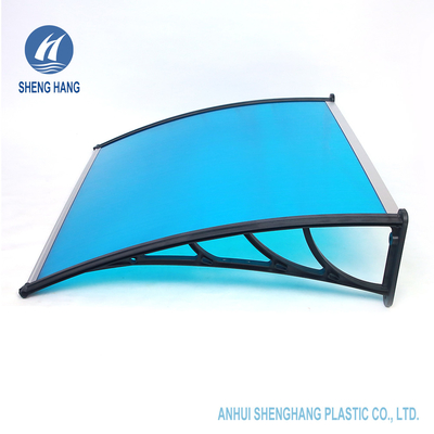 πλαστικός Awning πλαστικός θόλος Patio πορτών πολυανθράκων 47in DIY πολλών χρήσεων