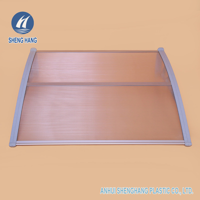 Σύγχρονου σχεδίου πλαστικό Patio Gazebo Awning PC πολυανθράκων θόλων υπαίθριο