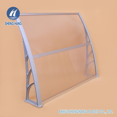 Σύγχρονου σχεδίου πλαστικό Patio Gazebo Awning PC πολυανθράκων θόλων υπαίθριο