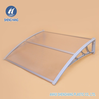 Awning παραθύρων θόλων πορτών πολυανθράκων 600mm 900mm σαφής ODM