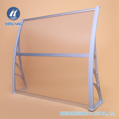 Awning παραθύρων θόλων πορτών πολυανθράκων 600mm 900mm σαφής ODM