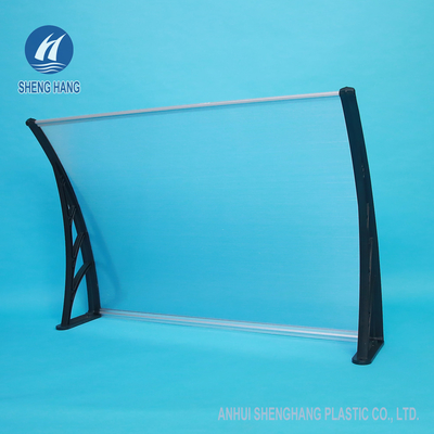 πλαστικό Awning Wearproof πολυανθράκων PC 1.2*1m