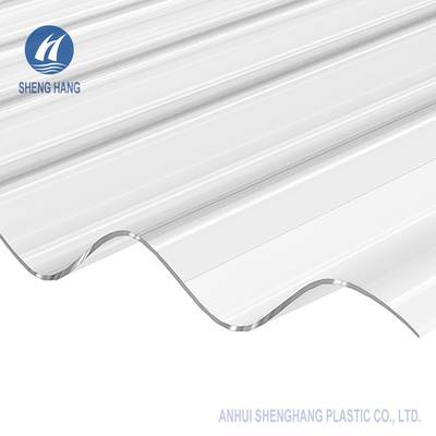 σαφές ζαρωμένο φύλλο πολυανθράκων 2.95×10ft Covestro UV ανθεκτικός 50 μικρών