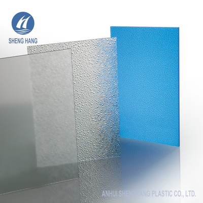 ASTM D638 καθαρίζει το αποτυπωμένο σε ανάγλυφο πολυανθράκων PC UL94 V2 επιστρώματος φύλλων UV