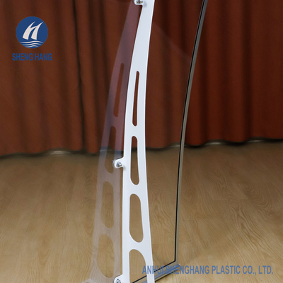 Αδιάβροχος στερεός πολυ θόλος 4.6ft×3ft ανθρακικού άλατος με τα υποστηρίγματα Eco μετάλλων