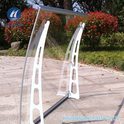 DIY μετάλλων καιρικό ανθεκτικό 1.4m πλάτος θόλων ανθρακικού άλατος πλαισίων πολυ για το παράθυρο