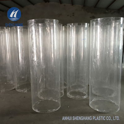 Σαφής σωλήνωση 7.87in OD 3000mm μεγάλων διαμέτρων Casted PMMA ακρυλική