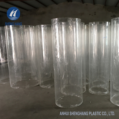 10cm 180cm χυτή ακρυλική Perspex σωλήνων άσπρη υψηλή πυκνότητα σωληνώσεων